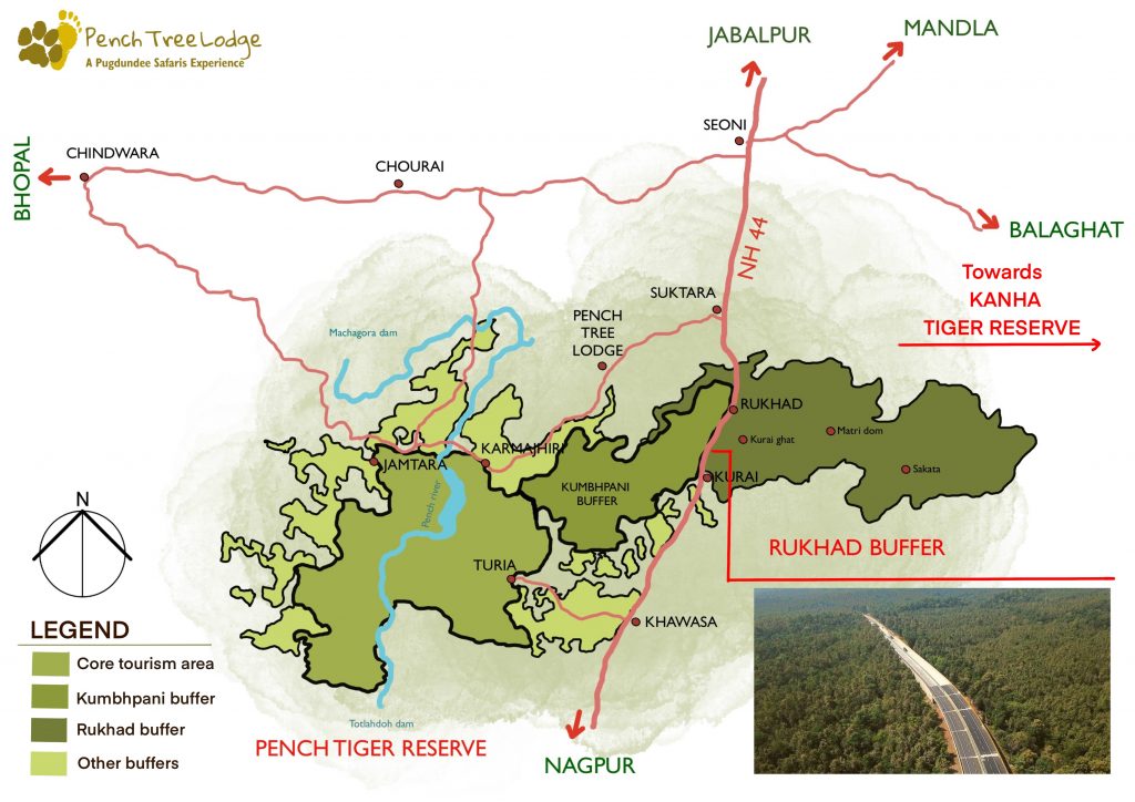 pench kanha corridor