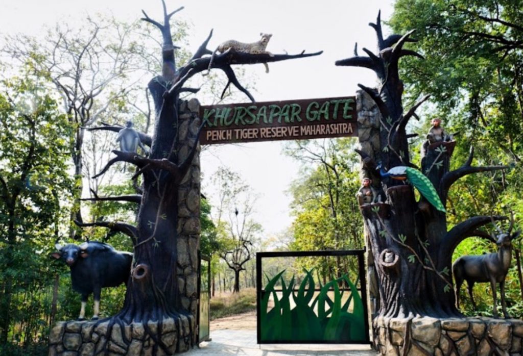 khursapar gate in pench tiger reserve