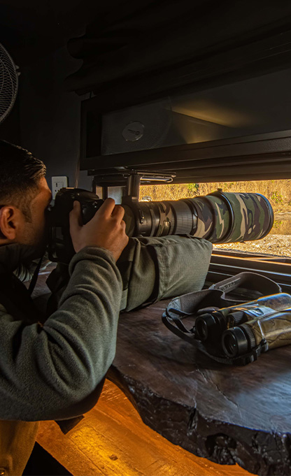 Wildlife Photography Hide in Pench