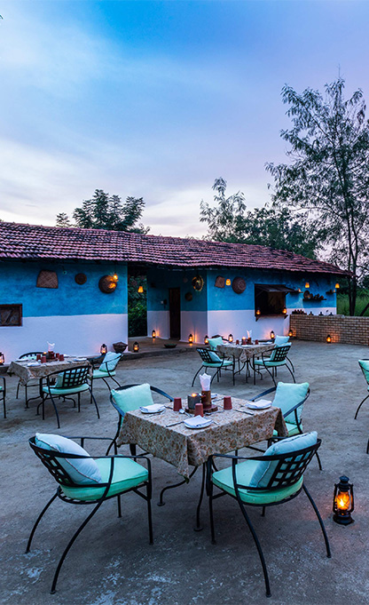 Farm Dinner in Pench